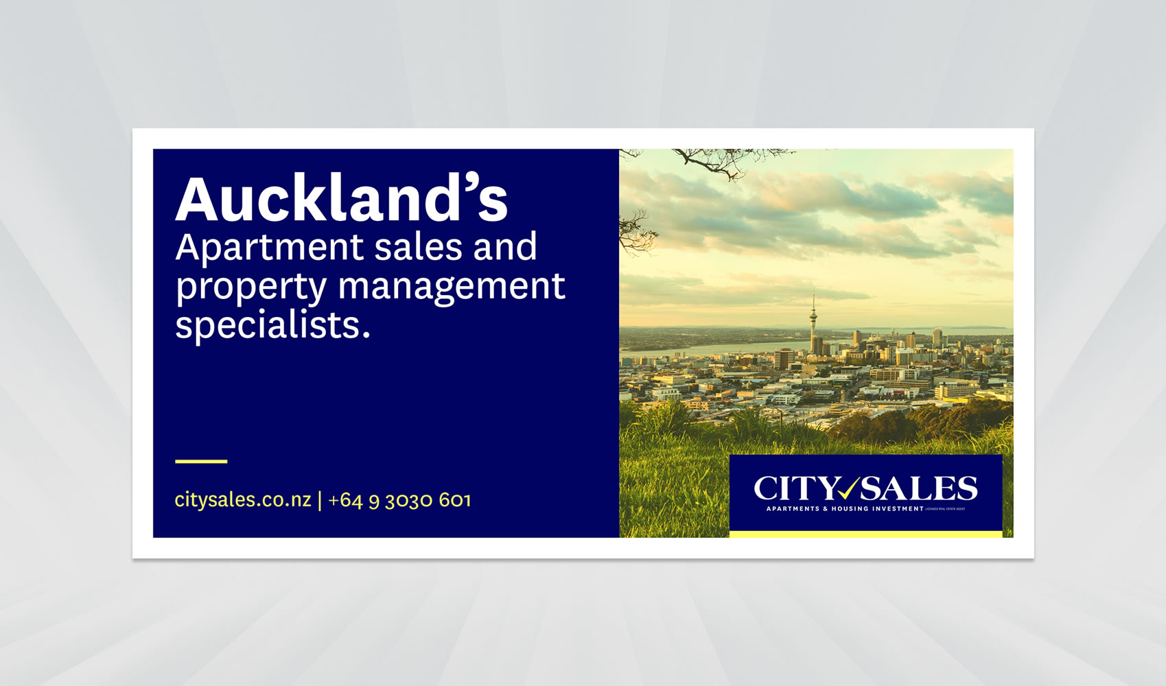 City Sales Ltd. - Designed by Dylan Garrod